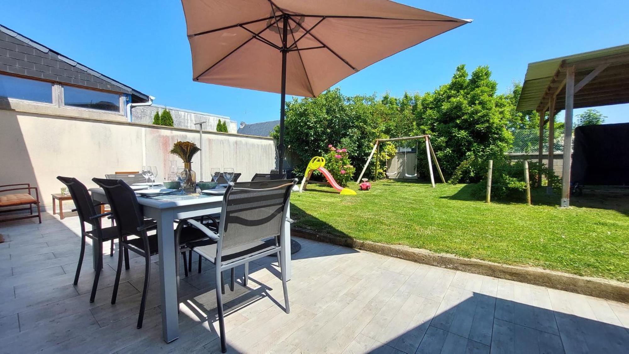 Le So Wild, Maison Avec Jardin Clos, Terrasse Amenagee, 5 Mn A Pied Commerce, Terrain De Tennis, A 800 M De La Plage D'Omaha Beach Jeux Arcade, Jouets, Materiel Jeunes Enfants Enfants, Table Ping-Pong Vierville-sur-Mer Εξωτερικό φωτογραφία