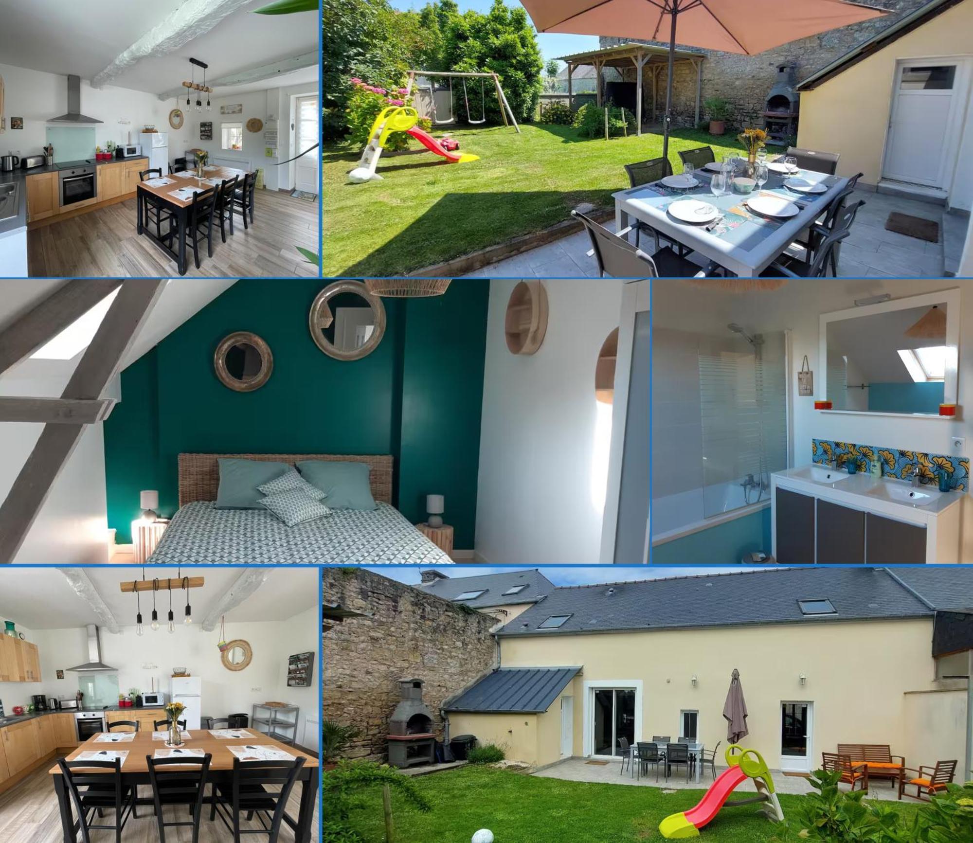 Le So Wild, Maison Avec Jardin Clos, Terrasse Amenagee, 5 Mn A Pied Commerce, Terrain De Tennis, A 800 M De La Plage D'Omaha Beach Jeux Arcade, Jouets, Materiel Jeunes Enfants Enfants, Table Ping-Pong Vierville-sur-Mer Εξωτερικό φωτογραφία
