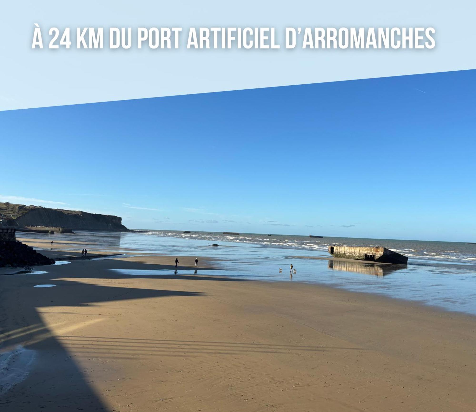 Le So Wild, Maison Avec Jardin Clos, Terrasse Amenagee, 5 Mn A Pied Commerce, Terrain De Tennis, A 800 M De La Plage D'Omaha Beach Jeux Arcade, Jouets, Materiel Jeunes Enfants Enfants, Table Ping-Pong Vierville-sur-Mer Εξωτερικό φωτογραφία
